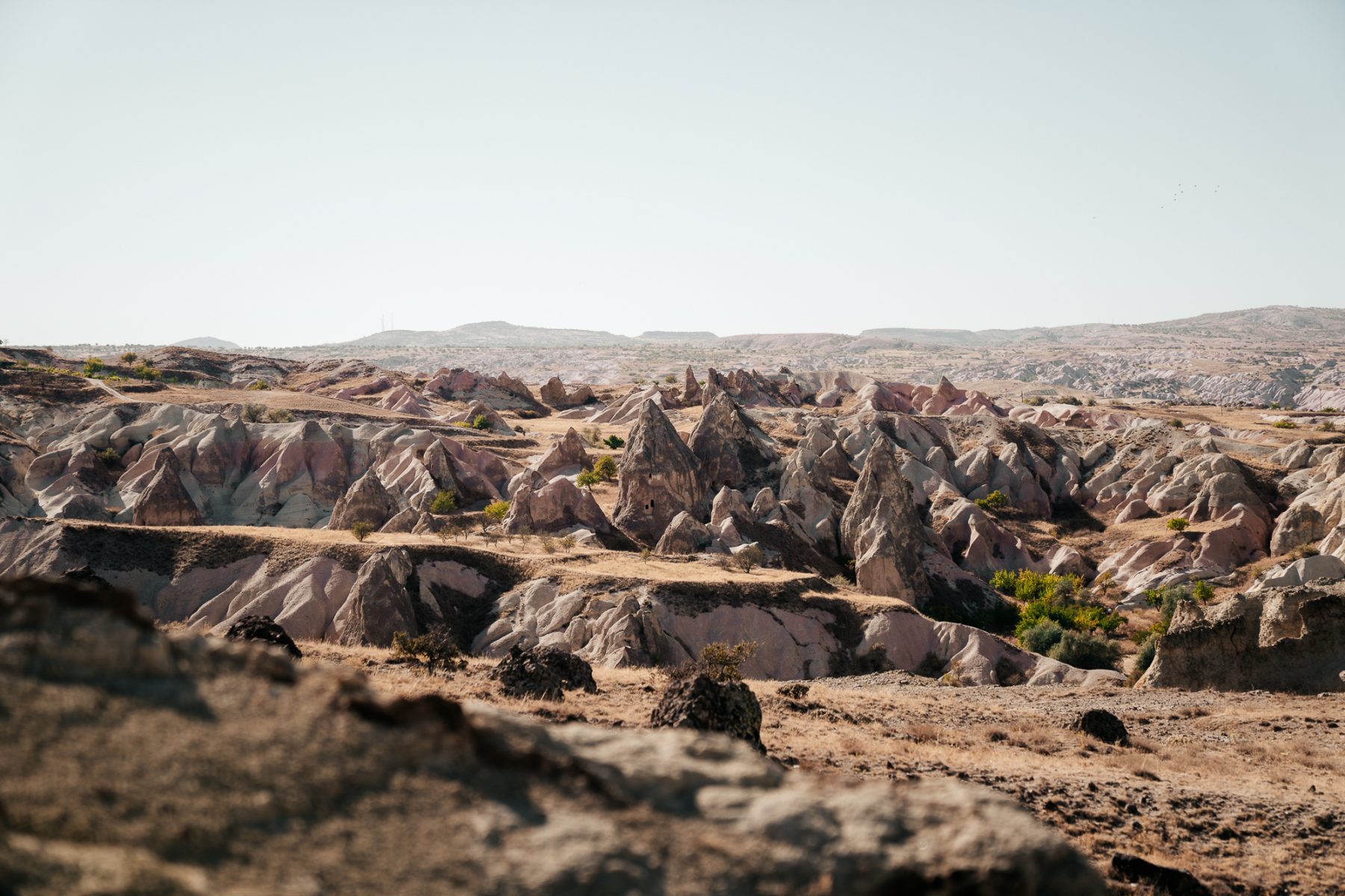 Uitzichten tijdens de Cappadoccia Trail