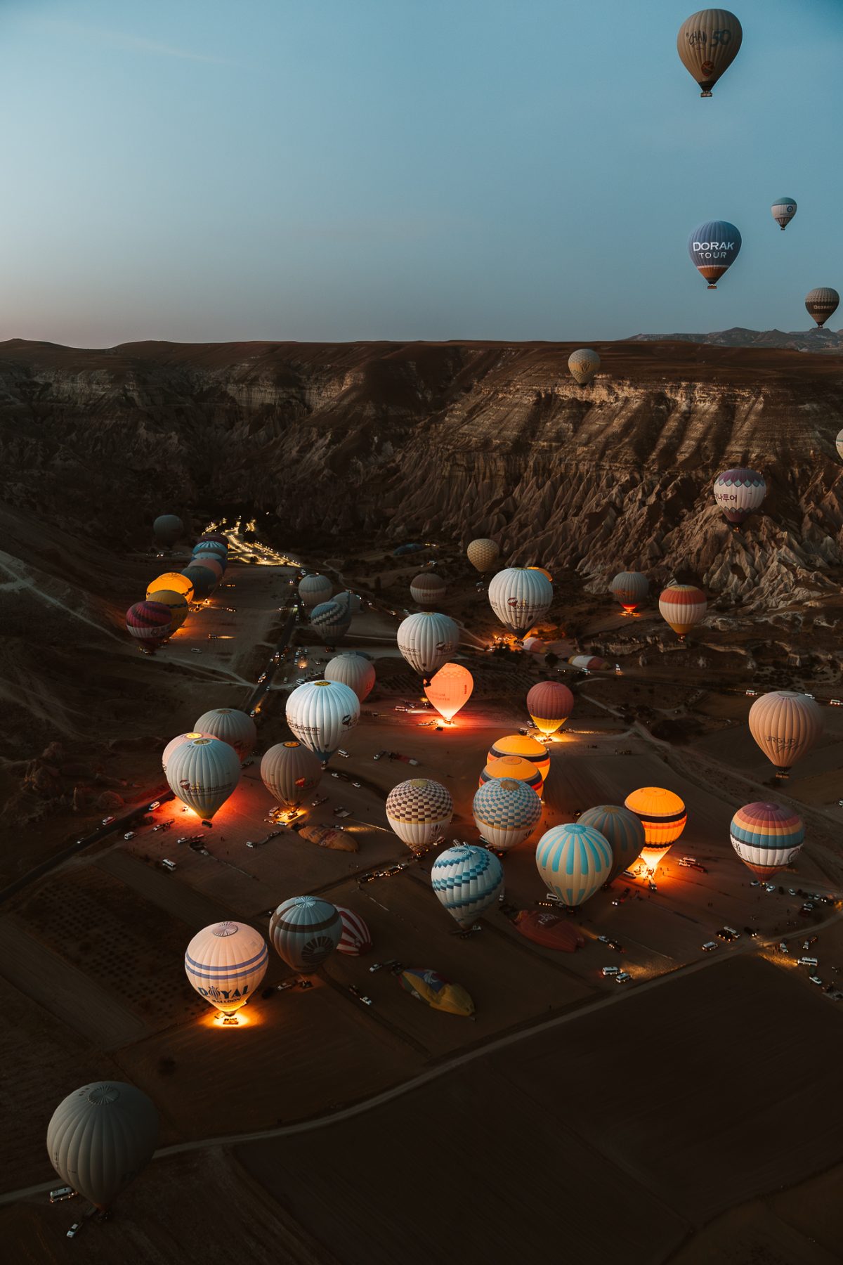 Cappadoccia Trail ballonnen