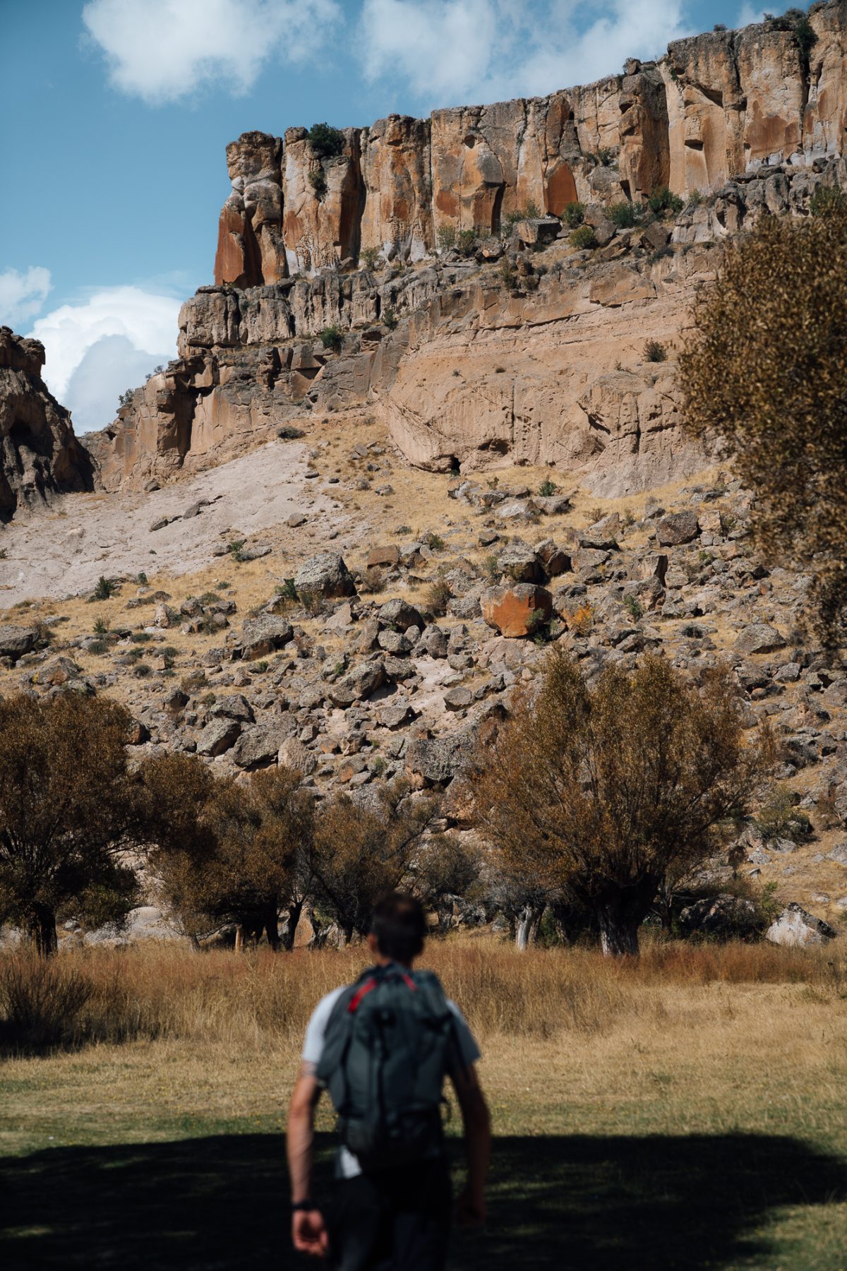 Wandelen door canyons tijdens de Cappadoccia Trail