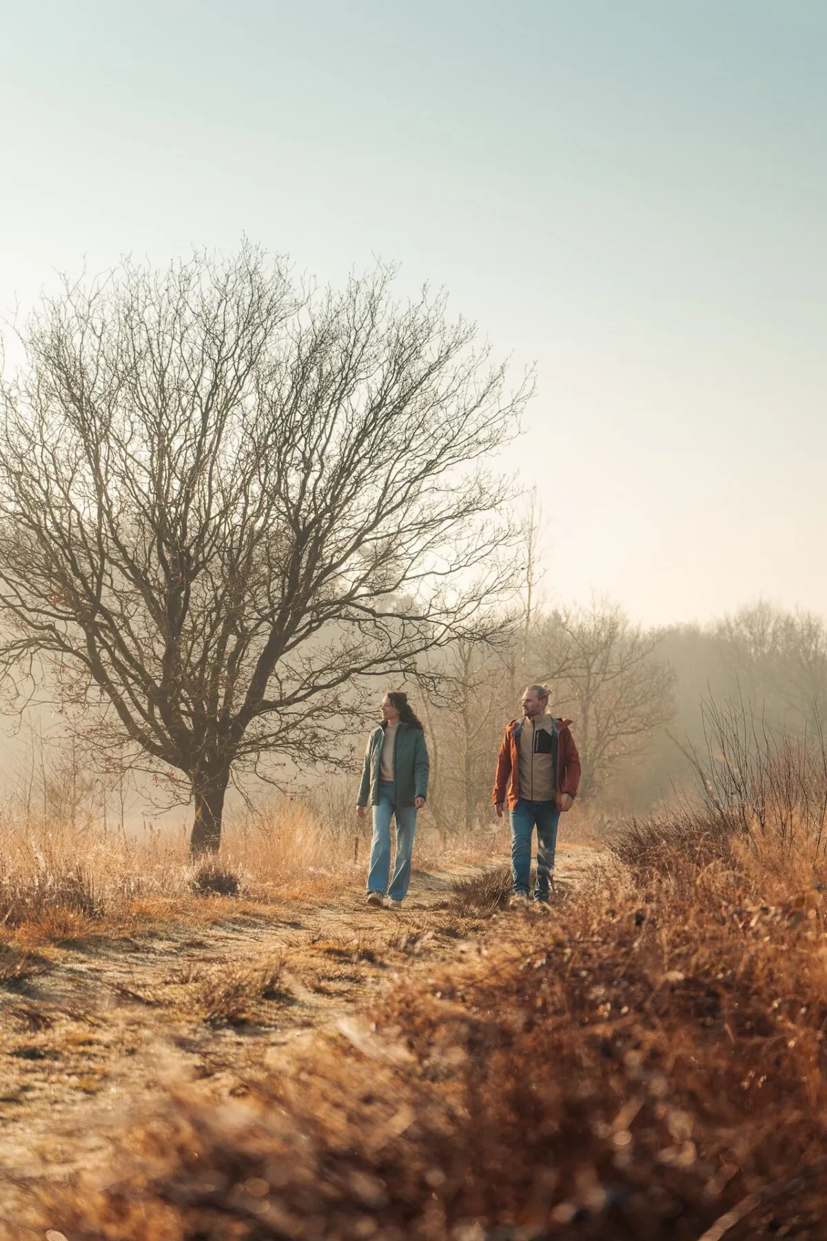 Wandelen buiten bereik wandelroute drenthe