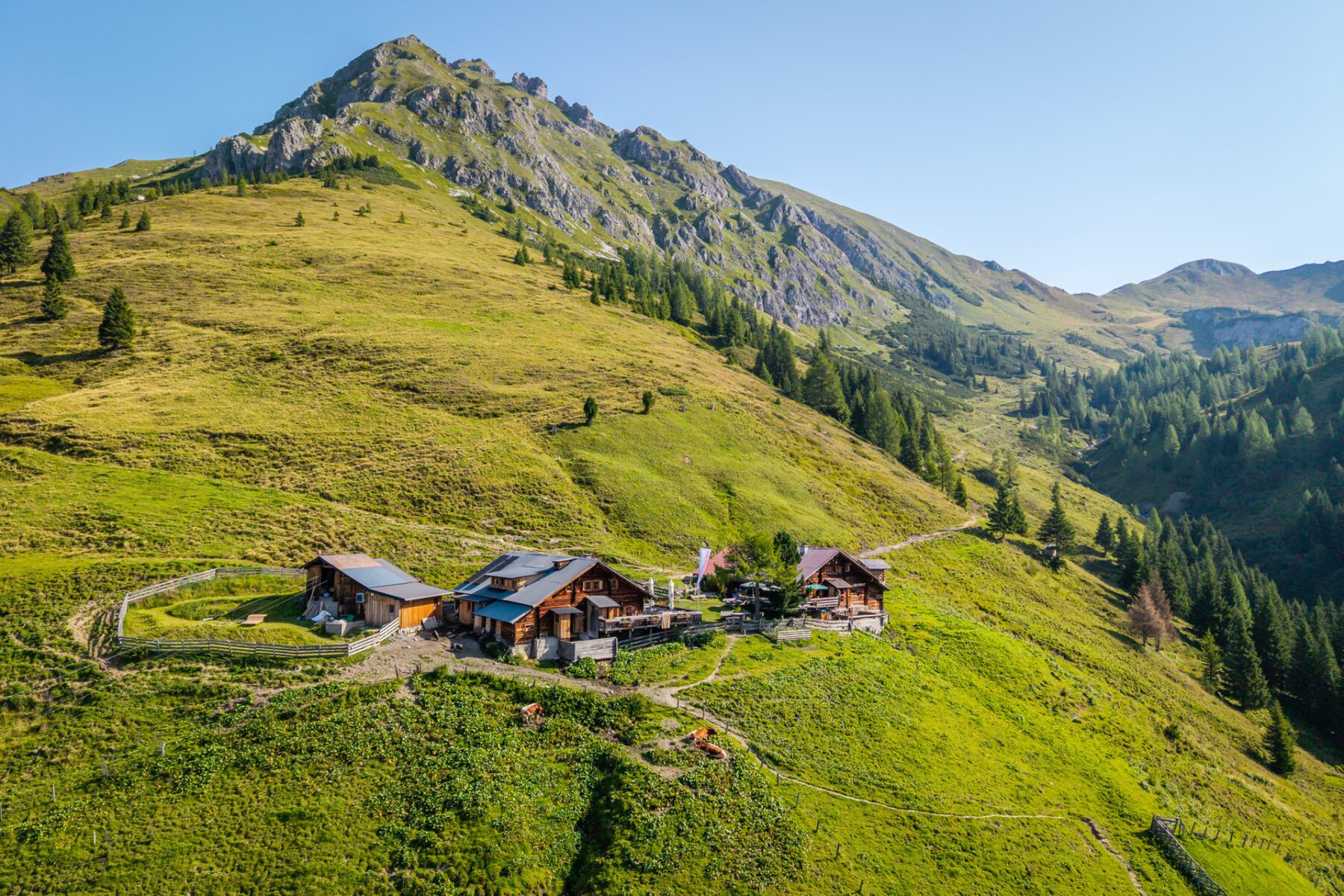  Het Grossarltal in het SalzburgerLand