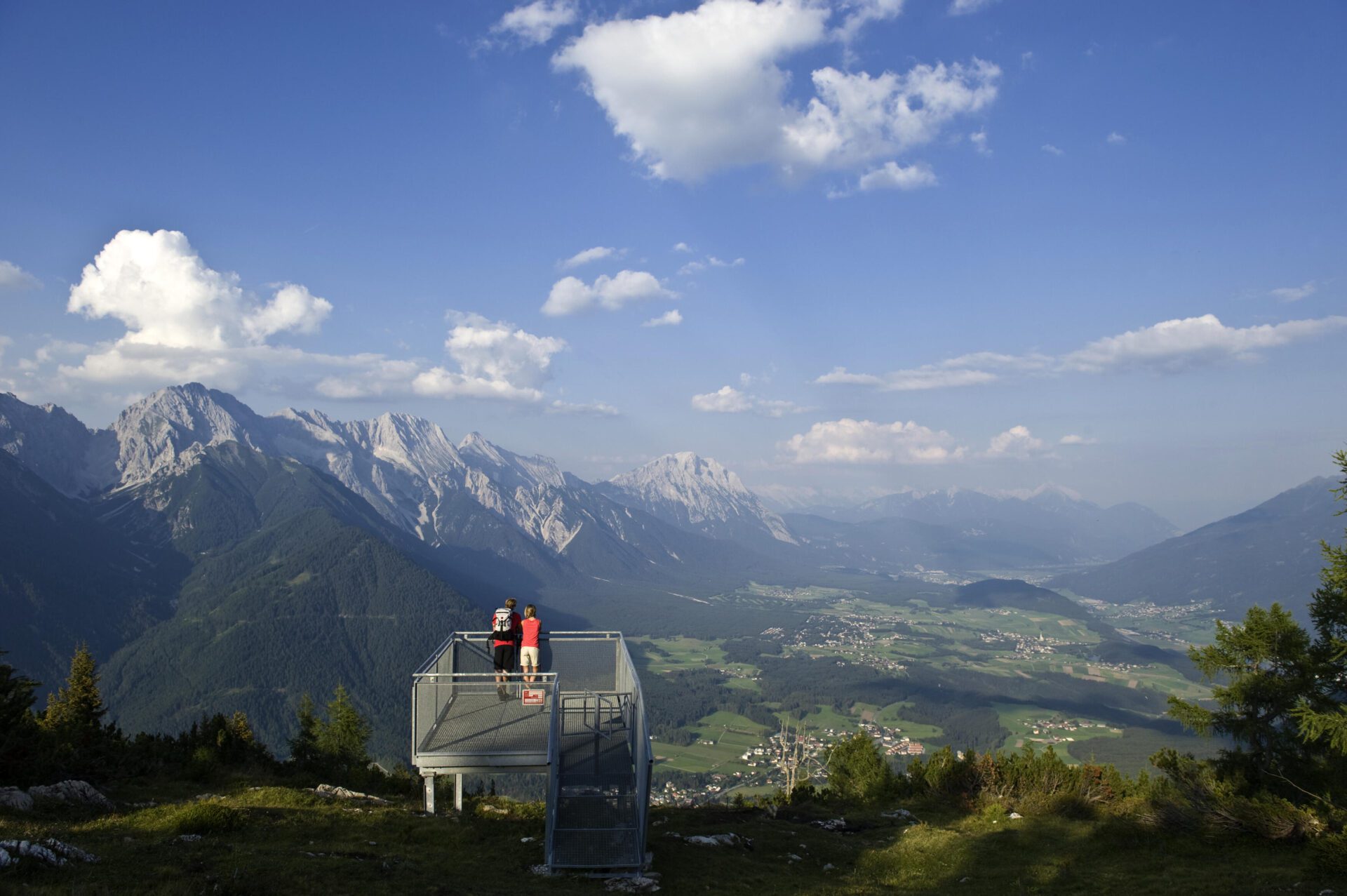 Wandelen rondom Innsbruck bij het Simmering-Horn