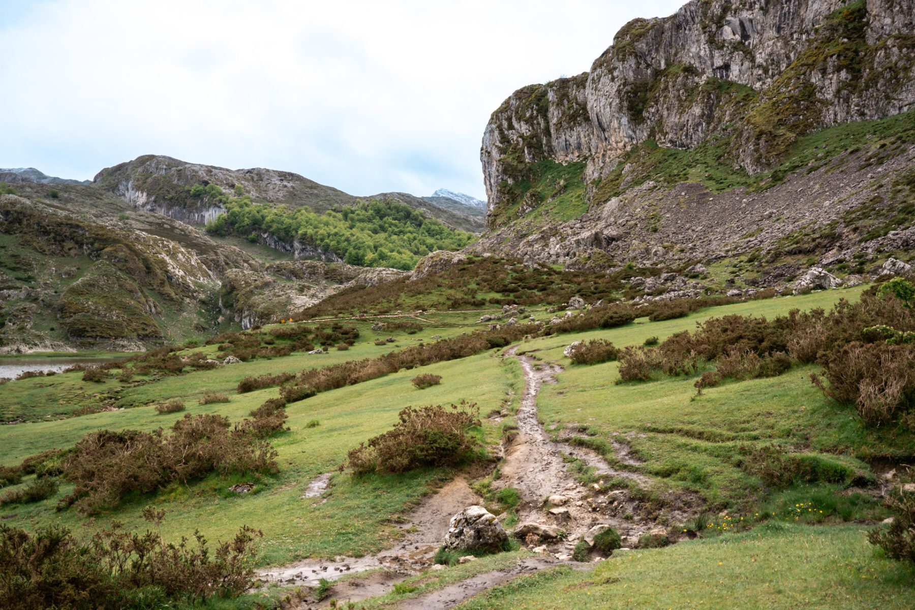 hike trail in Picos de Europa