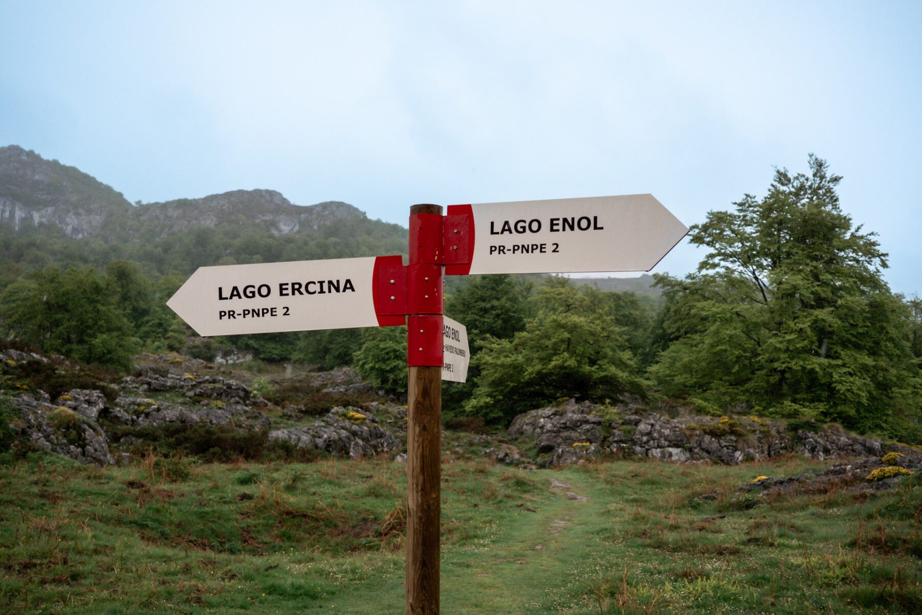 Bewegwijzering in Picos de Europa