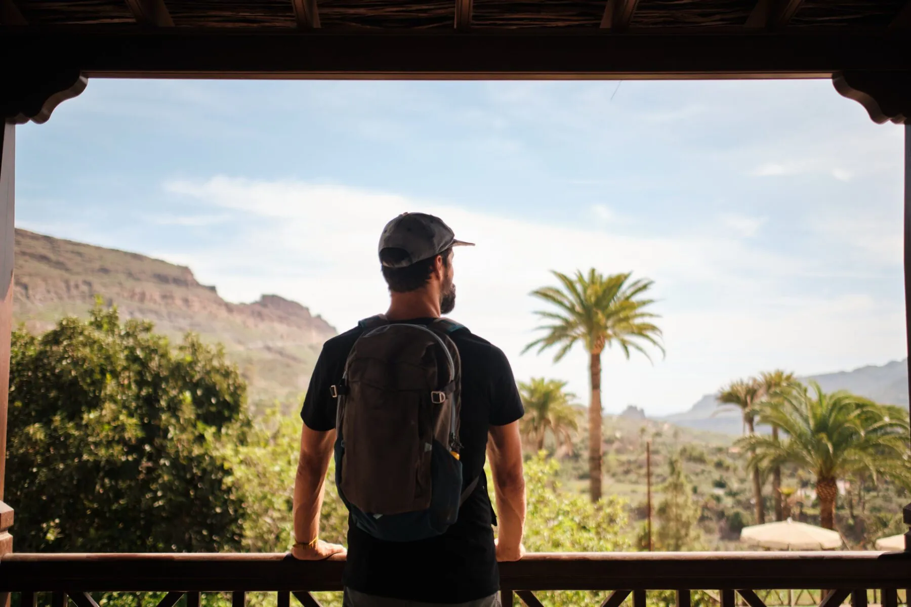Uitzicht over Gran Canaria