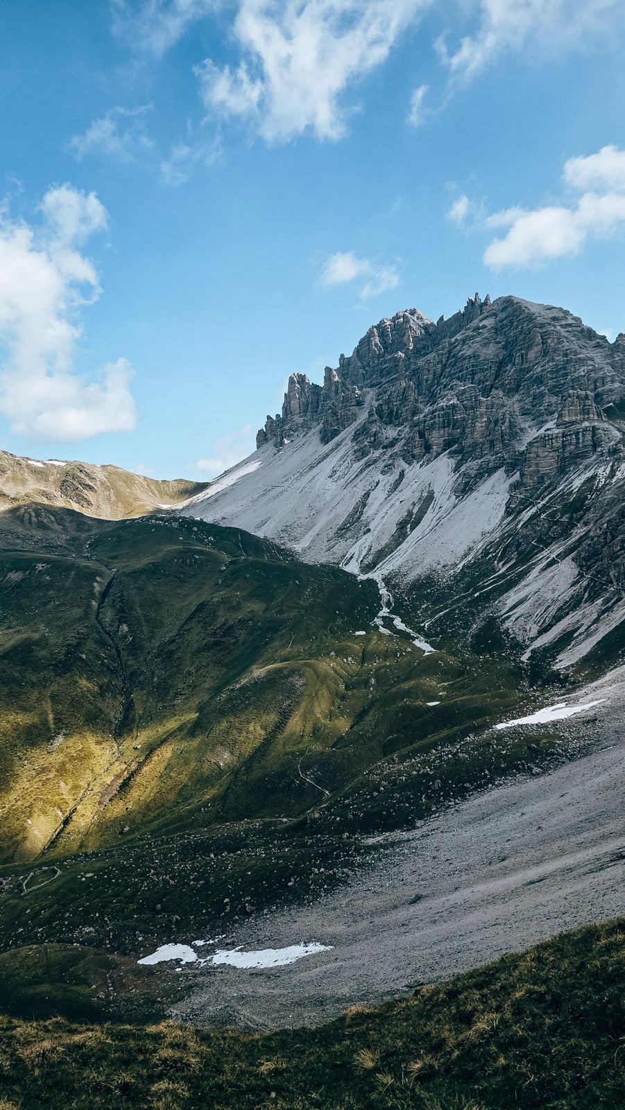Uitzicht op de Stubaier Höhenweg